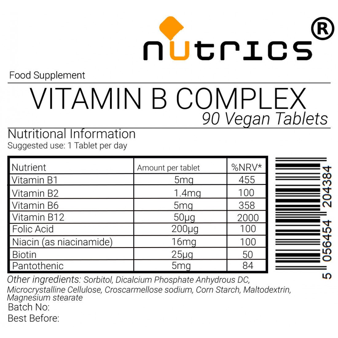 Vitamin B Complex